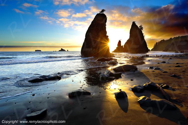 Rialto Beach Olympic National Park Washington USA www.remylacroixphoto.com
