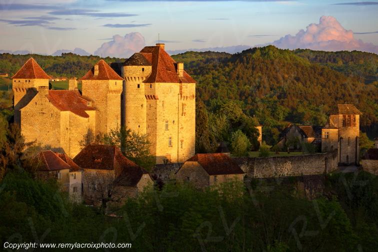 Curemonte ch�teau Corr�ze Limousin France www.remylacroixphoto.com