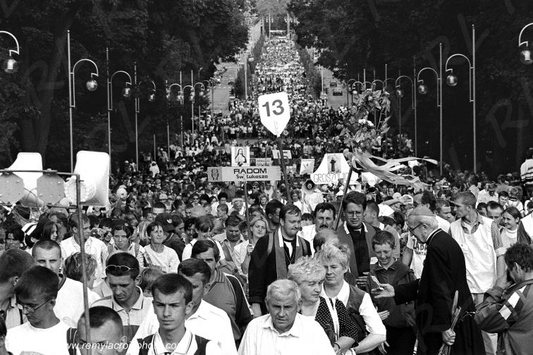Czestochowa Sanctuaire Vierge Noire Pilgrims Vo�vodie Sil�sie Pologne church Black Madonna Poland Pologne Polska www.remylacroixphoto.com