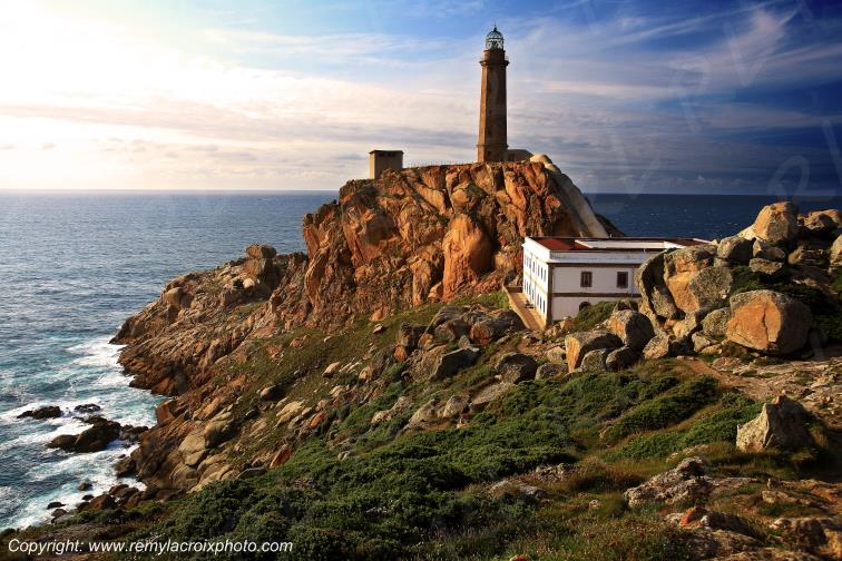 Vilan Lighthouse Galice Espagne Spain Espana