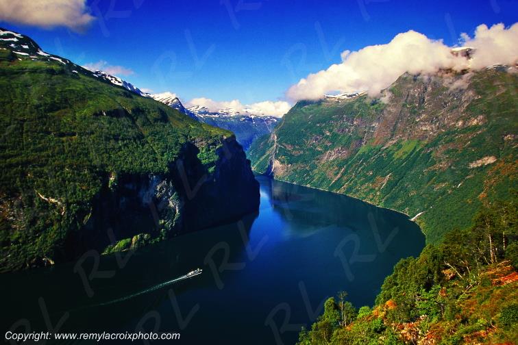 Fjord Geiranger Norv�ge Norway www.remylacroixphoto.com