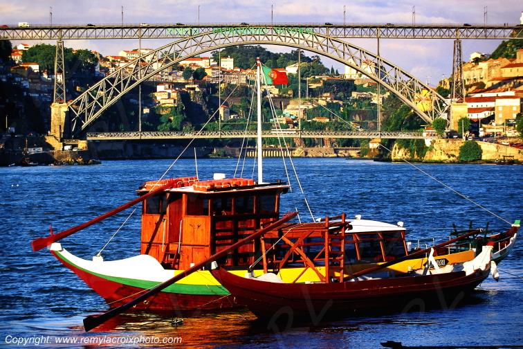 Porto Dom-Luis Bridge Douro River Portugal www.remylacroixphoto.com