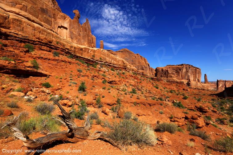 Park Avenue Arches National Park Utah USA