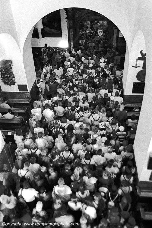 Czestochowa Sanctuaire Vierge Noire Pilgrims Vo�vodie Sil�sie Pologne church Black Madonna Poland Pologne Polska www.remylacroixphoto.com
