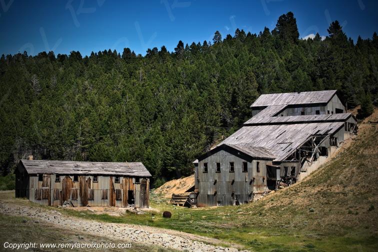 Comet Ghost Town Ville fant�me Comet Montana USA www.remylacroixphoto.com #montana #comet #ghosttown