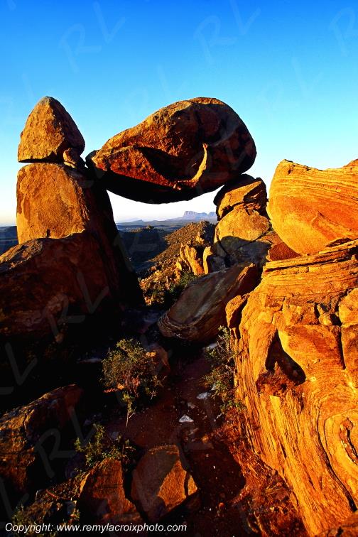 Balanced Rock Grapevine Hills Big Bend National Park Texas USA www.remylacroixphoto.com