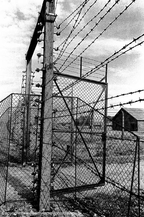 Auschwitz Birkenau camp de concentration enceinte Haute-Sil�sie Pologne www.remylacroixphoto.com