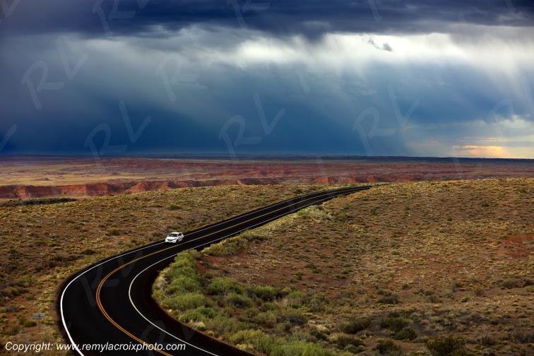 Route 66 Petrified Forest National Park Arizona USA www.remylacroixphoto.com