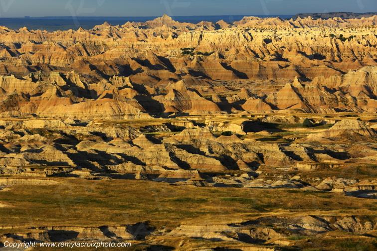 Pinnacles Overlook Badlands National Park South Dakota USA