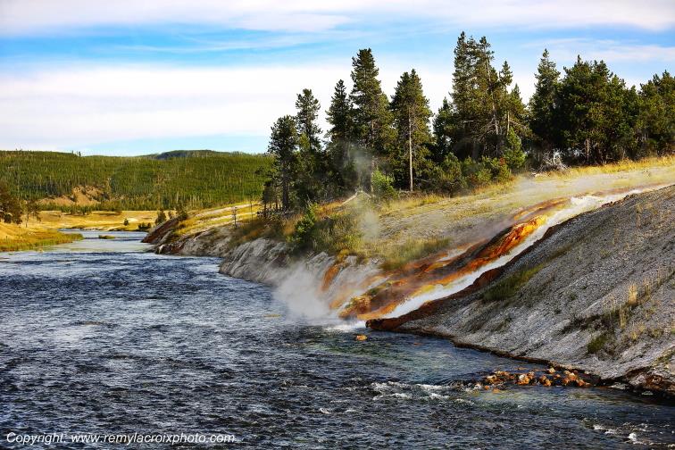 Midway Geyser Basin Yellowstone National Park Wyoming USA www.remylacroixphoto.com