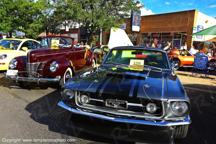 Ford Mustang 1967 Route 66 Albuquerque New Mexico USA