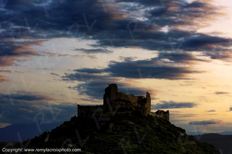 Ch�teau Cathare d'Aguilar vignoble du Haut-Fitou Corbi�res Aude France