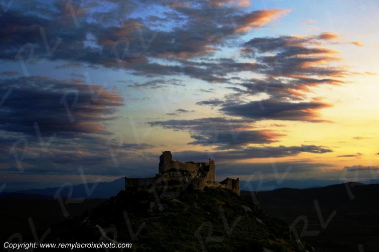 Ch�teau Cathare d'Aguilar vignoble du Haut-Fitou Corbi�res Aude France