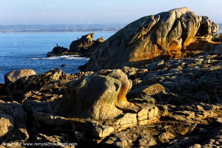 Rochers de St Gu�nol� Finist�re Bretagne France