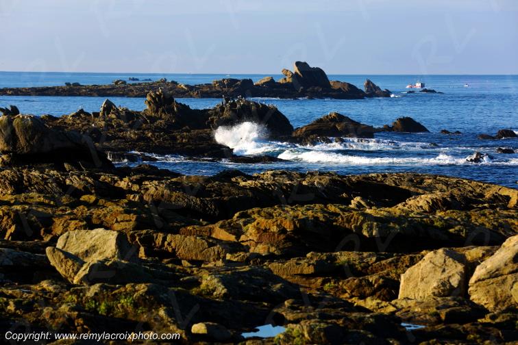 Rochers de St Gu�nol� Finist�re Bretagne France