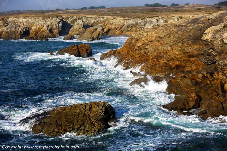 C�te sauvage Presqu'�le de Quiberon Morbihan France
