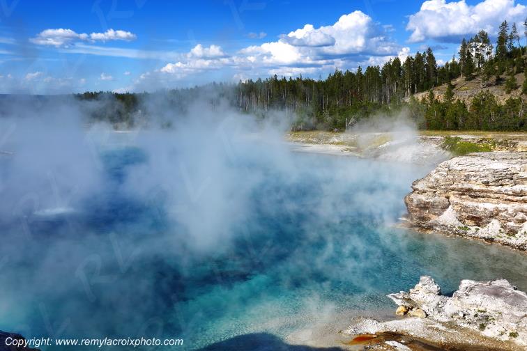 Midway Geyser Basin Yellowstone National Park Wyoming USA www.remylacroixphoto.com