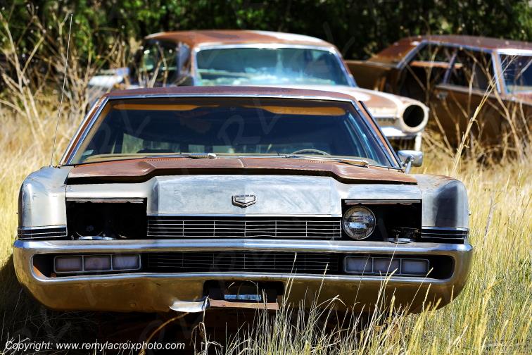 Mercury Marquis 1970 wreck Route 66 Montoya New-Mexico USA www.remylacroixphoto.com