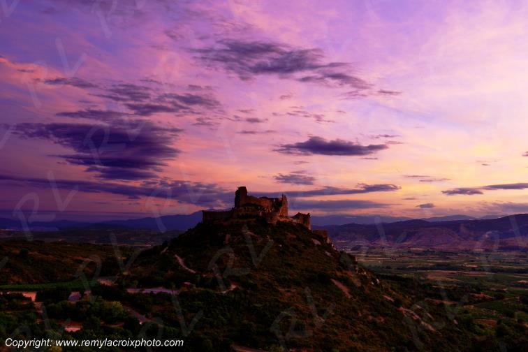 Ch�teau Cathare d'Aguilar vignoble du Haut-Fitou Corbi�res Aude France