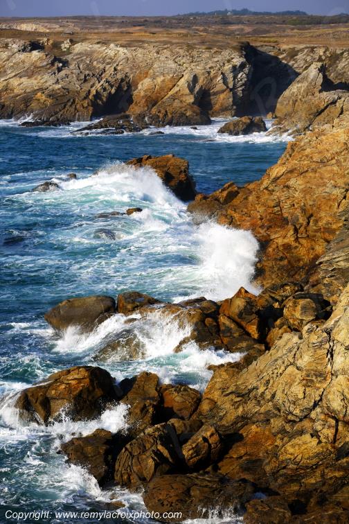 C�te sauvage Presqu'�le de Quiberon Morbihan France