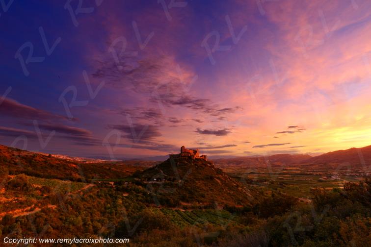 Ch�teau Cathare d'Aguilar vignoble du Haut-Fitou Corbi�res Aude France