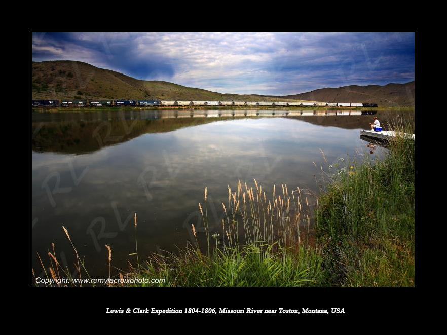 Missouri River Toston Montana USA