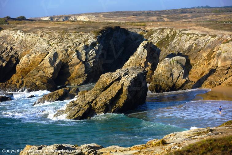 C�te sauvage Presqu'�le de Quiberon Morbihan France