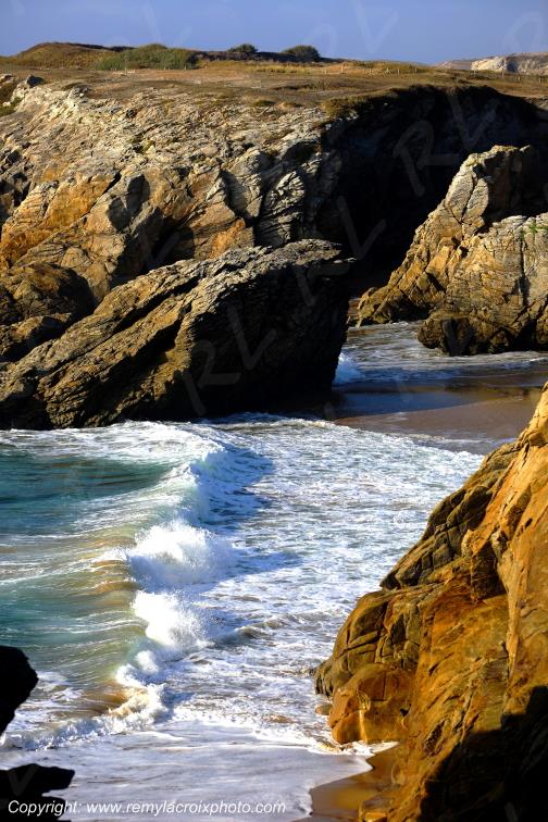 C�te sauvage Presqu'�le de Quiberon Morbihan France
