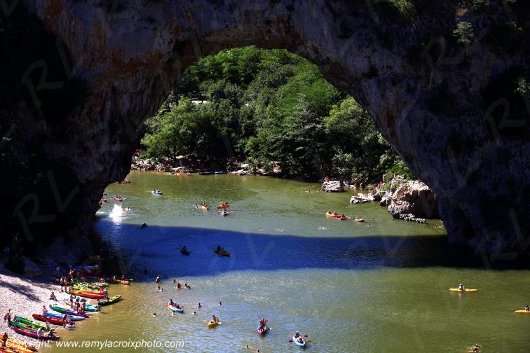 Gorges de l'Ard�che site de Pont-d'Arc Ard�che Rh�ne Alpes France