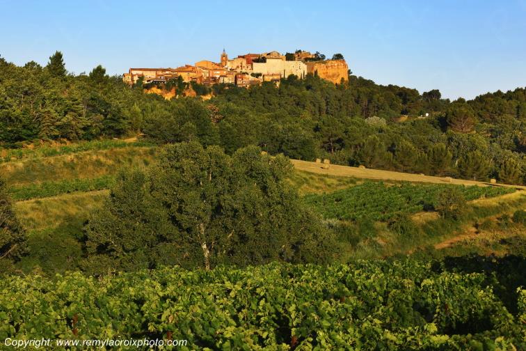 Roussillon Lub�ron Vaucluse Provence Alpes C�te d'Azur PACA France www.remylacroixphoto.com