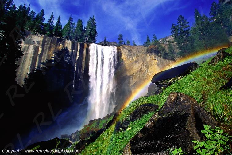 Vernal Fall Yosemite National Park California Californie USA www.remylacroixphoto.com
