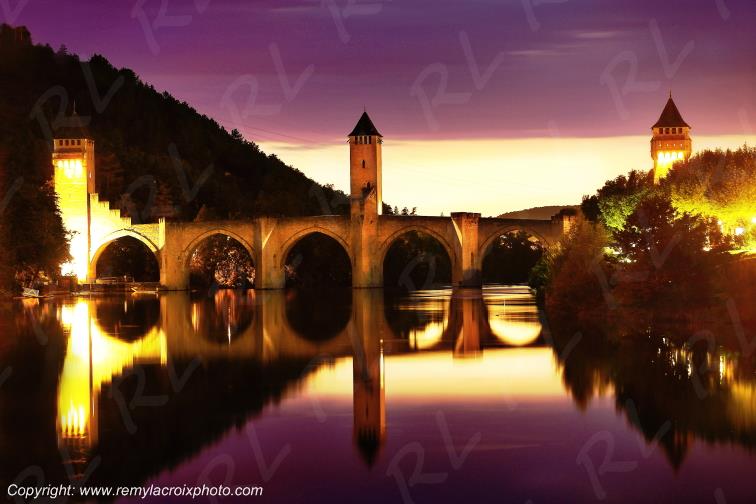 Pont Valentr� Cahors Lot Midi-Pyr�n�es Occitanie France www.remylacroixphoto.com