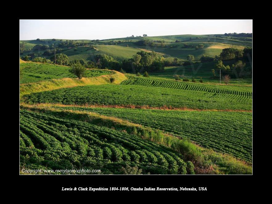 Lewis & Clark Expedition 1804-1806 Omaha Indian Reservation Nebraska USA