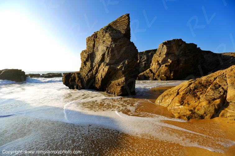 C�te sauvage Presqu'�le de Quiberon Morbihan France