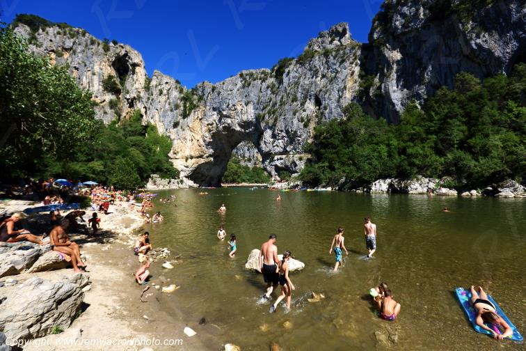 Gorges de l'Ard�che site de Pont-d'Arc Ard�che Rh�ne Alpes France