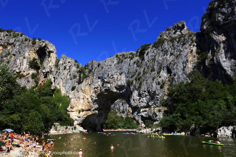 Gorges de l'Ard�che site de Pont-d'Arc Ard�che Rh�ne Alpes France