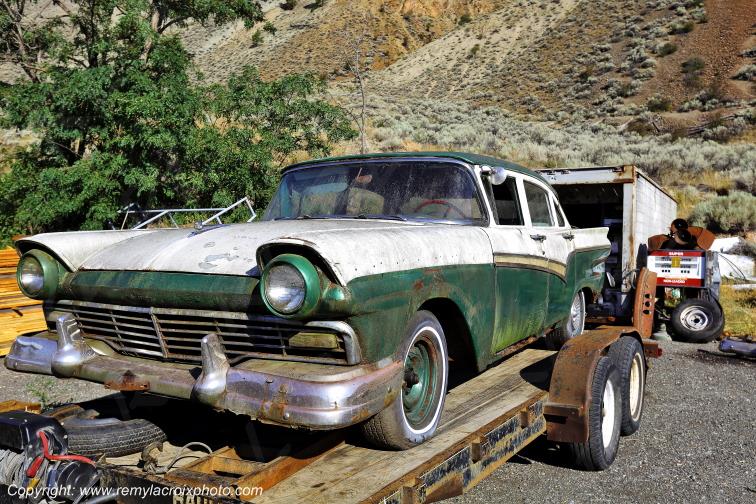 Ford Fairlane 1957 wreck British Columbia Canada www.remylacroixphoto.com #fordfairlane #fairlane #canada #britishcolumbia