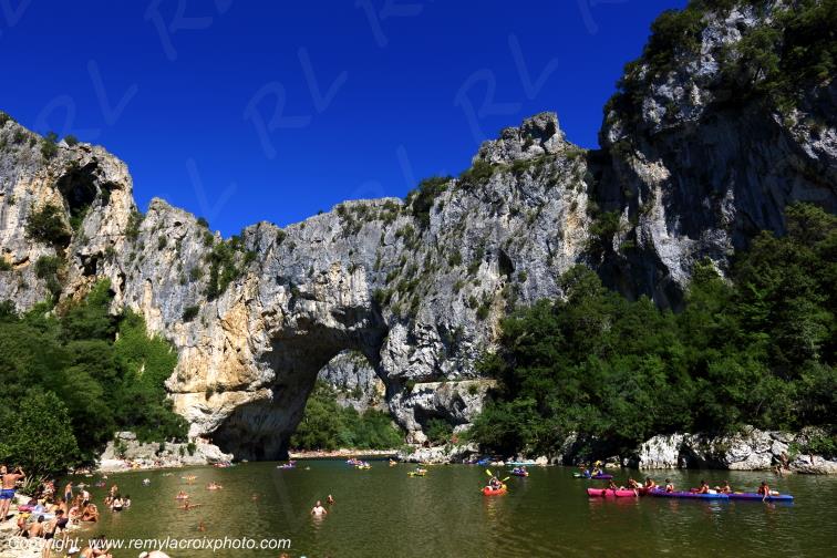 Gorges de l'Ard�che site de Pont-d'Arc Ard�che Rh�ne Alpes France