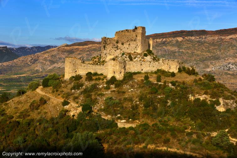 Ch�teau Cathare d'Aguilar vignoble du Haut-Fitou Corbi�res Aude France