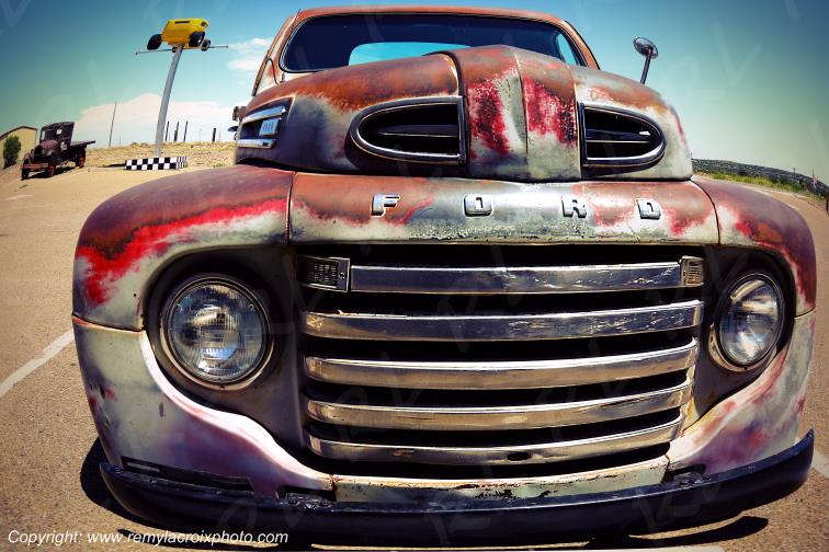 Pick-up Ford F1 1950 Santa Rosa New-Mexico USA