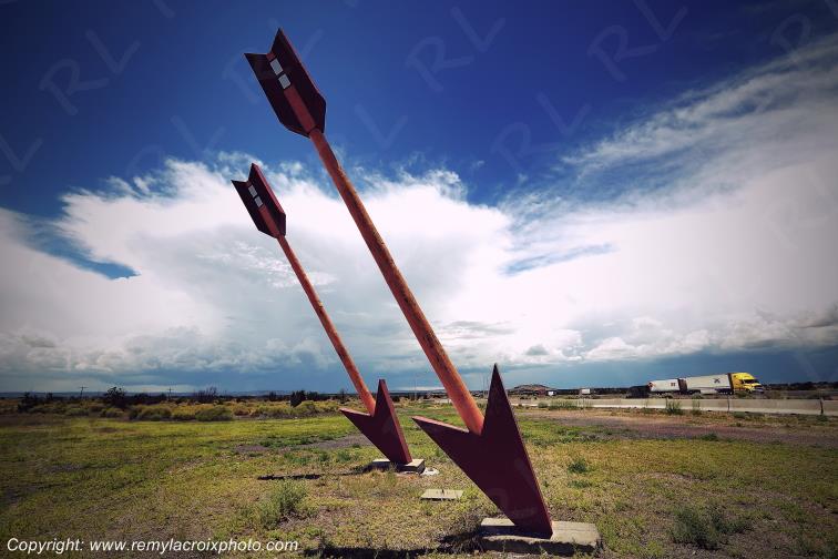 Two Arrows Route 66 Arizona USA www.remylacroixphoto.com