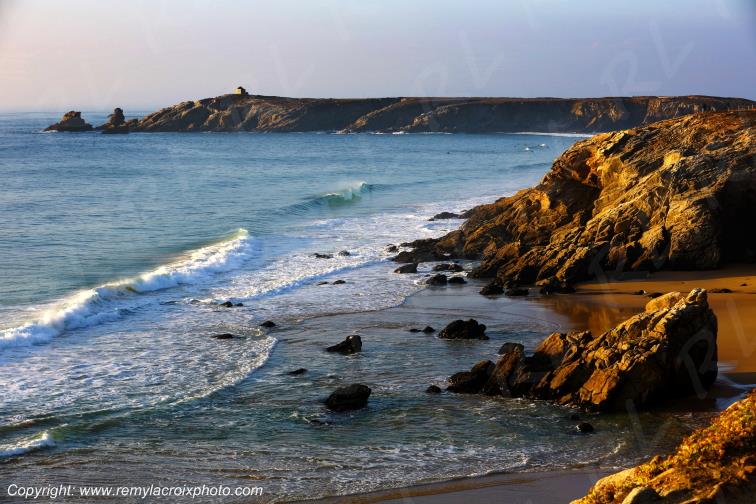 C�te sauvage Presqu'�le de Quiberon Morbihan France
