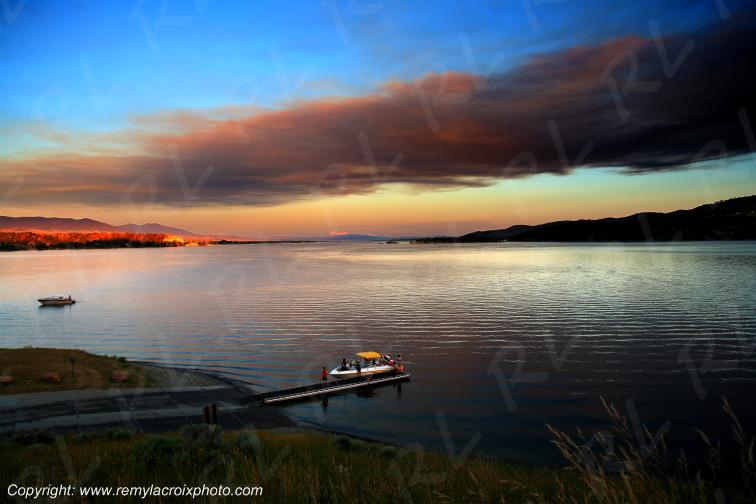 Missouri River Canyon Ferry Dam Montana USA www.remylacroixphoto.com