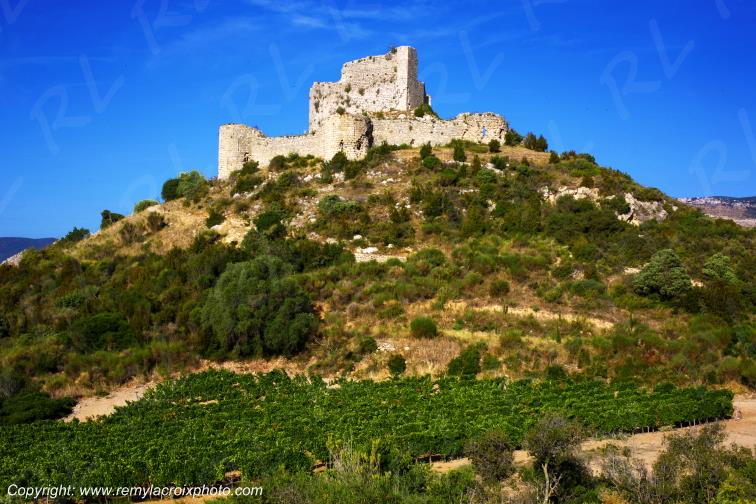 Ch�teau Cathare d'Aguilar vignoble du Haut-Fitou Corbi�res Aude France