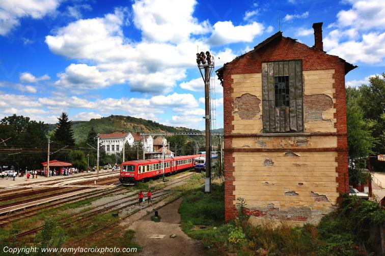 Lipova Railroad Station Banat Romania Roumanie www.remylacroixphoto.com