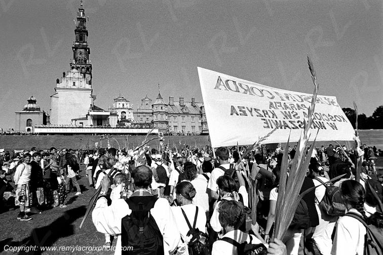 Czestochowa Sanctuaire Vierge Noire Pilgrims Vo�vodie Sil�sie Pologne church Black Madonna Poland Pologne Polska www.remylacroixphoto.com