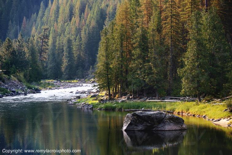 Lochsa River Lolo Pass Idaho Rocky Mountains USA www.remylacroixphoto.com