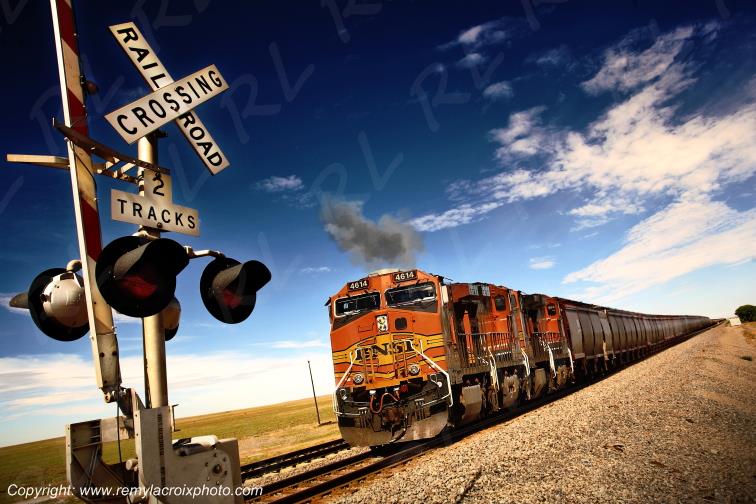 Encino Railroad Freight Train New Mexico USA www.remylacroixphoto.com