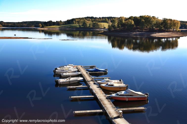 Lac de Vassivi�re Port de Auphelle Haute Vienne Limousin Nouvelle Aquitaine France www.remylacroixphoto.com