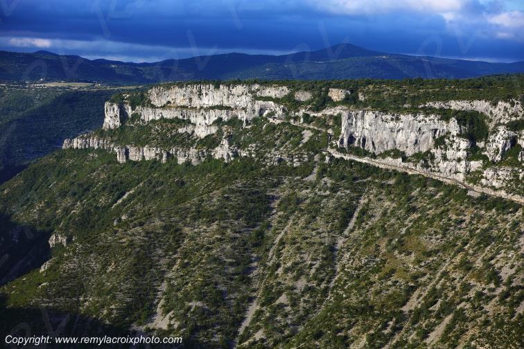 Cirque de Navacelles rive Nord Blandas Gard Occitanie Languedoc Roussillon France www.remylacroixphoto.com